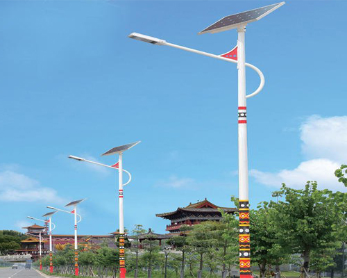 八宿民族特色路灯